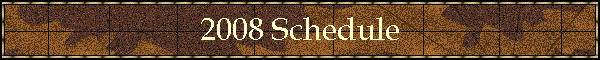 2008 Schedule
